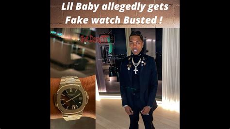 lil baby gets fake watch|lil baby buys philippine.